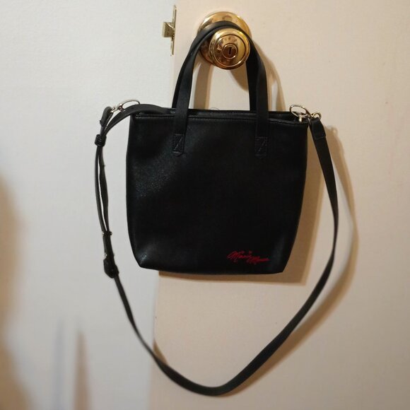 EUC ~DISNEY PARKS Minnie Mouse's Iconic Red Bow Sequin Polka-Dot Crossbody Purse - Picture 3 of 9